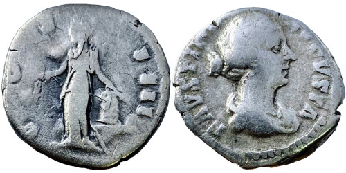 Денарий — Адриан — Рома (ROMA) — серебро