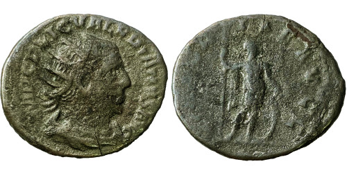 Антониниан 253 — 260 г. н.е. — Валериан I — серебро №1