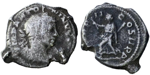 Денарий 218 — 222 г. н.е. — Эллагабал — серебро №1