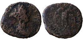 Сестерций 60 — 118 г. н.е. — Салонина Матидия