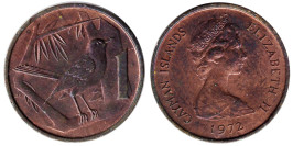 1 цент 1972 Каймановы острова
