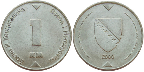 1 марка 2000 Босния и Герцеговина