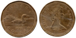 1 доллар 1987 Канада