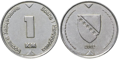 1 марка 2002 Босния и Герцеговина