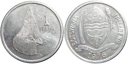 1 тхебе 1976 Ботсвана